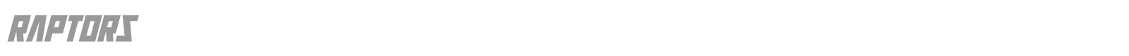 Raptors font preview